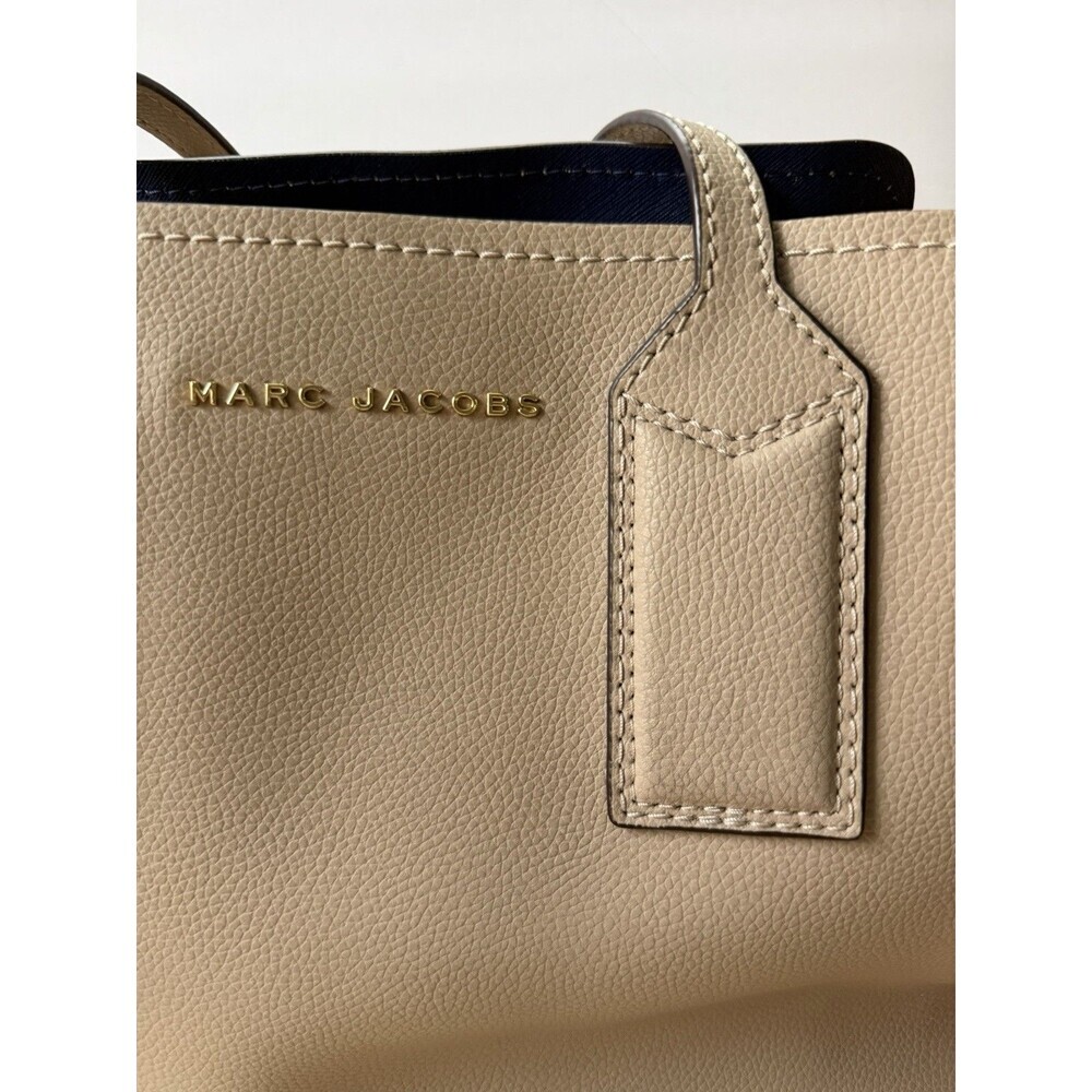 MARC JACOBS Editor Tote Griffin Beige Nude Handbag Bag Purse - Picture 6 of 13